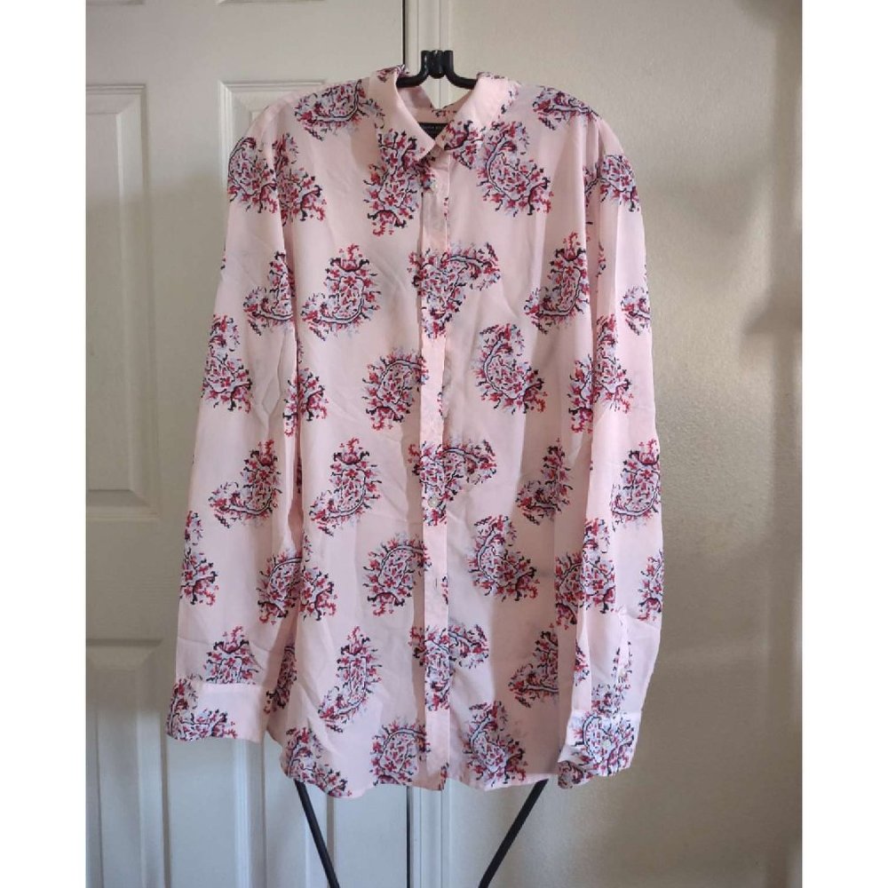 Pink Floral Women's Banana Republic Dillon Shirt
